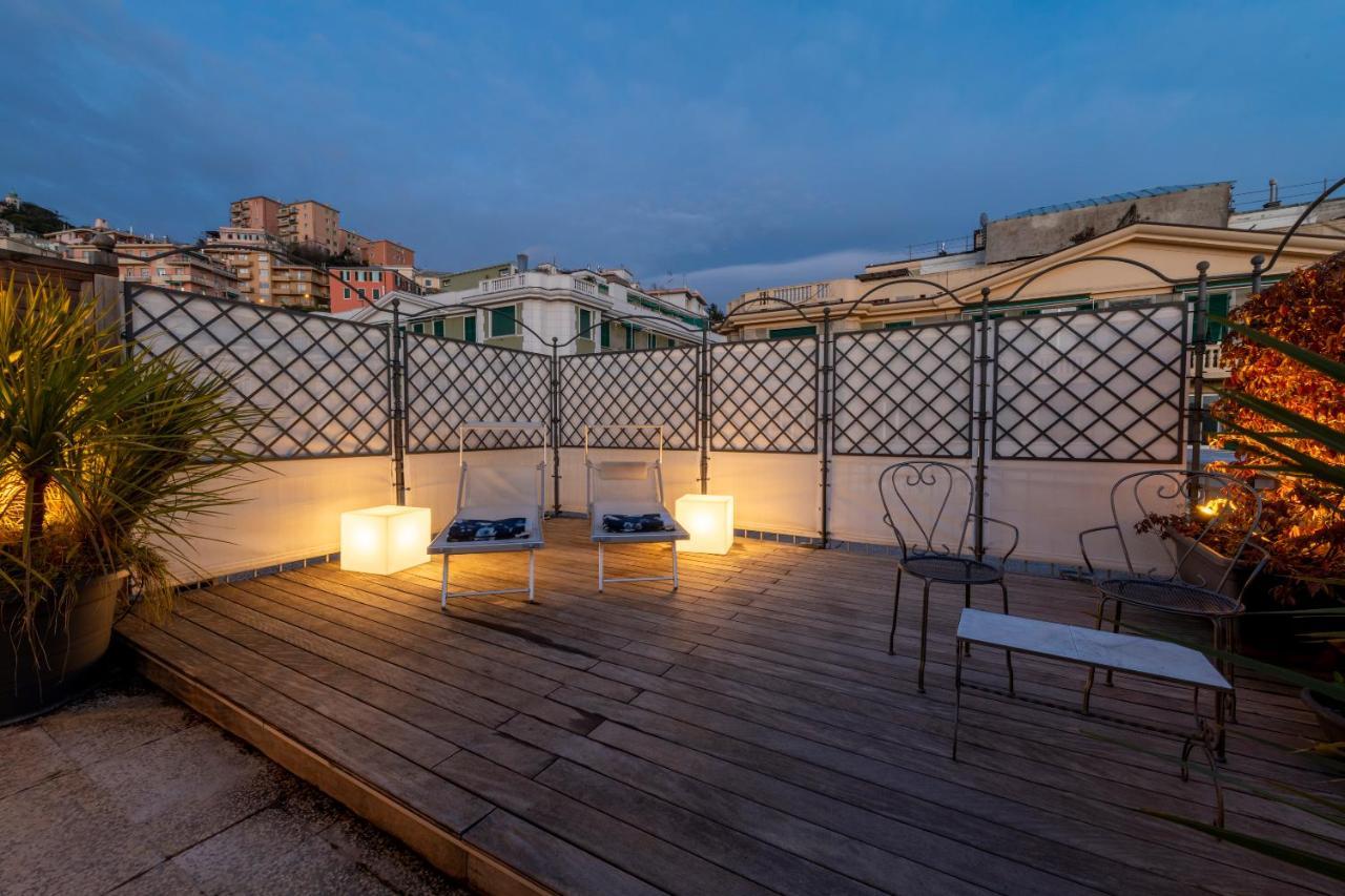 Апартаменти Castelletto Exclusive Terrace Penthouse Генуя Екстер'єр фото