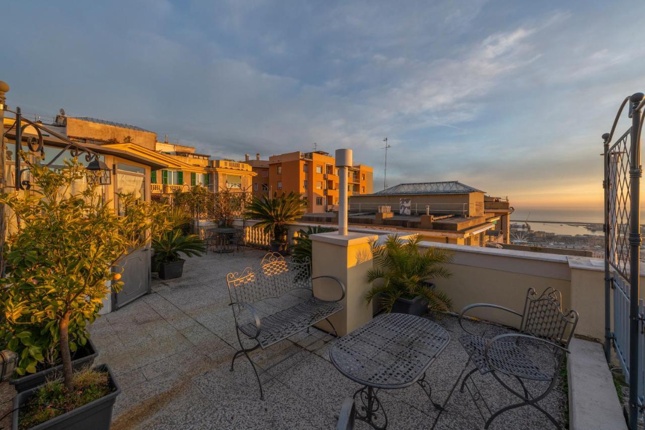 Апартаменти Castelletto Exclusive Terrace Penthouse Генуя Екстер'єр фото