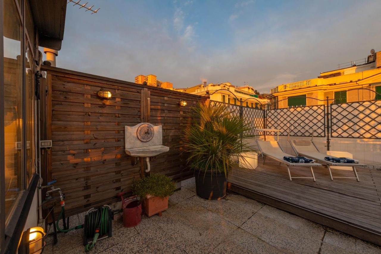 Апартаменти Castelletto Exclusive Terrace Penthouse Генуя Екстер'єр фото