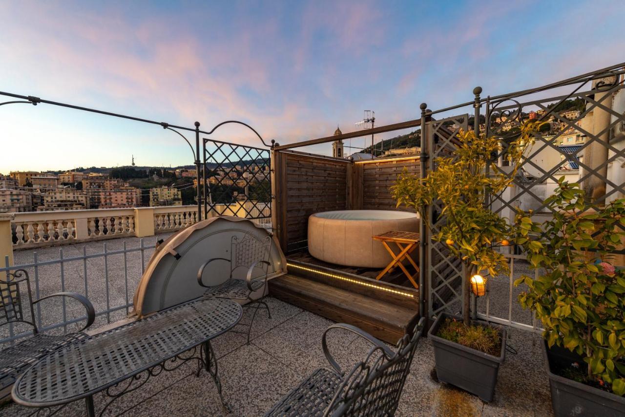 Апартаменти Castelletto Exclusive Terrace Penthouse Генуя Екстер'єр фото