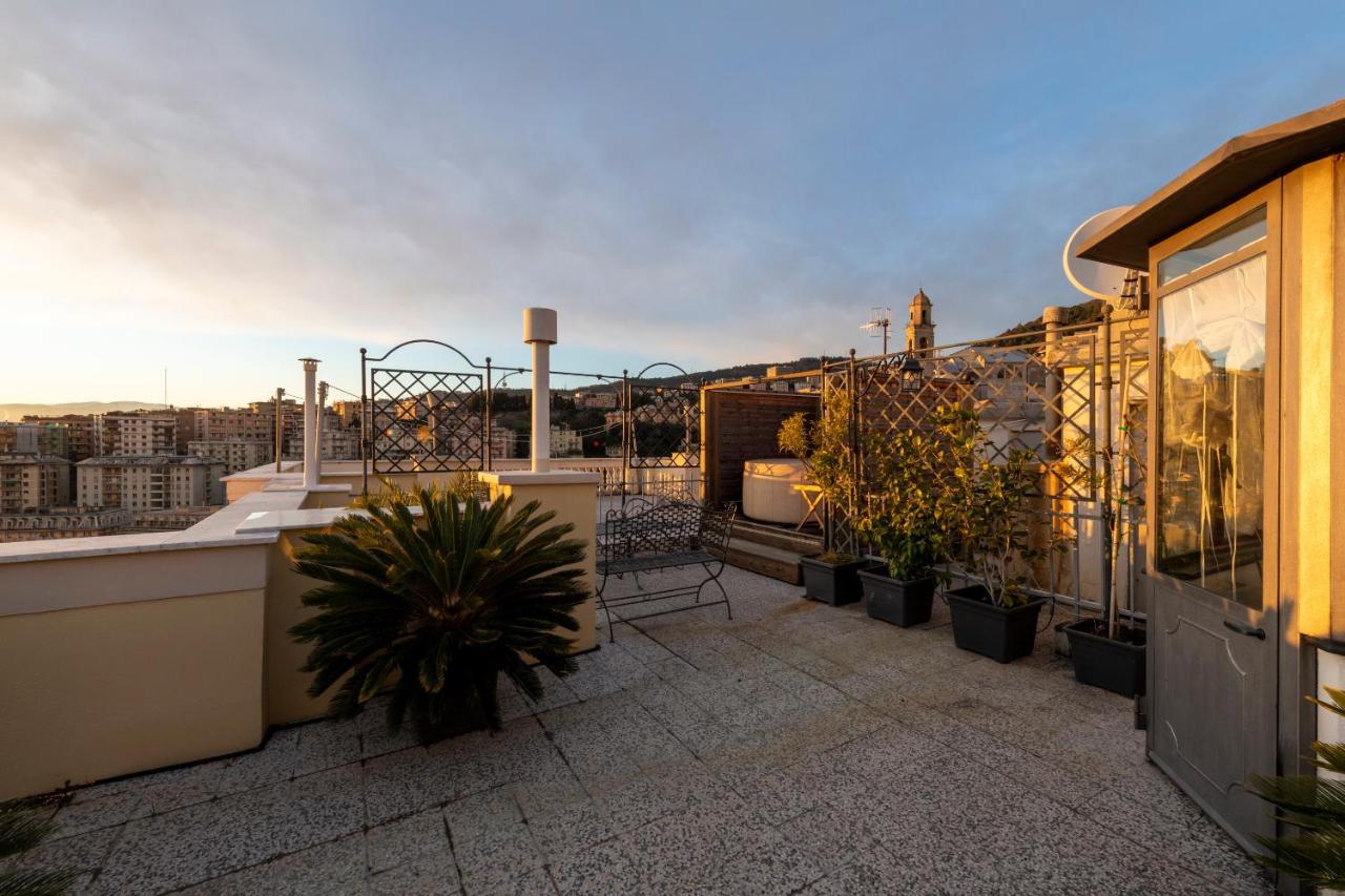 Апартаменти Castelletto Exclusive Terrace Penthouse Генуя Екстер'єр фото
