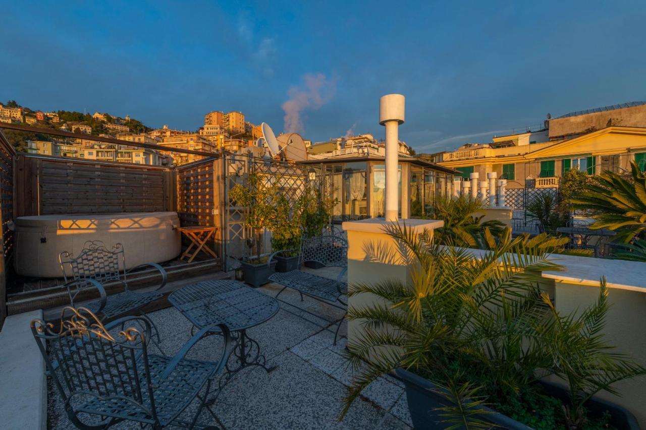 Апартаменти Castelletto Exclusive Terrace Penthouse Генуя Екстер'єр фото